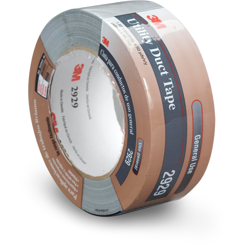 2929 Multi-Purpose Duct Tape, 6 mils, Silver, 48 mm (2") x 45.7 m (150') Superchem Industries