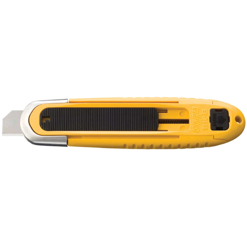 Automatic Self-Retracting Safety Knife, 15 mm, Carbon Steel, Plastic Handle Superchem Industries