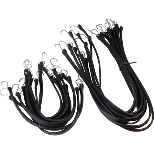 Rubber Tie Down Set, 21" Superchem Industries