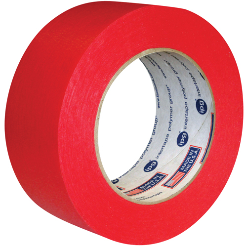 Rubans-cache color&eacute;s de cat&eacute;gorie utilitaire, 24 mm (1") x 55 m (180'), Rouge Superchem Industries
