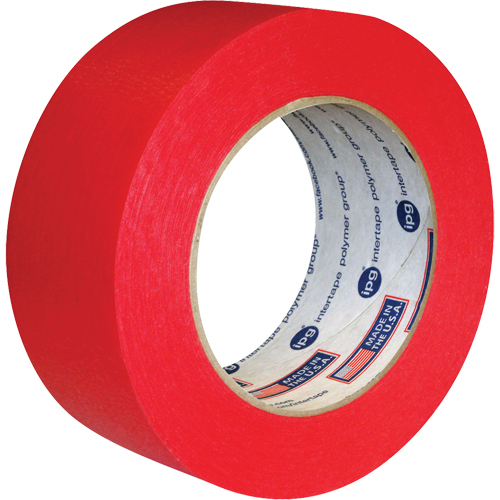 Rubans-cache color&eacute;s de cat&eacute;gorie utilitaire, 18 mm (3/4") x 55 m (180'), Rouge Superchem Industries