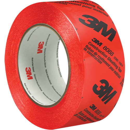 Ruban de rev&ecirc;tement pour la construction 8088, 60 mm (2-3/8") x 66 m (216'), Rouge Superchem Industries
