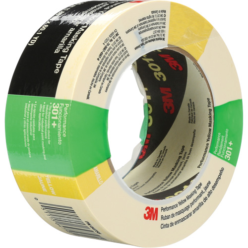 301+ Performance Masking Tape, 48 mm (2") x 54.8 m (180'), Yellow Superchem Industries