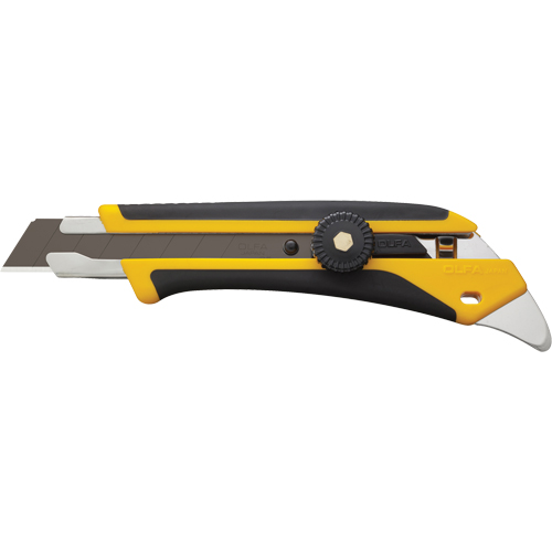 Couteau utilitaire robuste avec verrou &agrave; loquet, 18 mm Superchem Industries