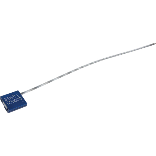 FlexiGrip High Security Security Seals, 12", Metal, Cable Seal Superchem Industries