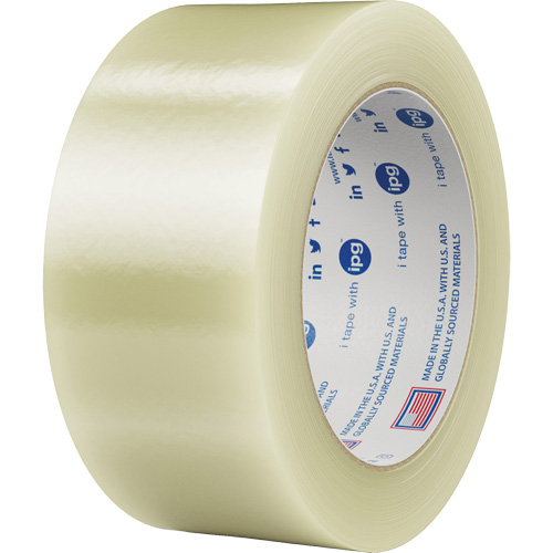 Production Grade Cold Temperature Box Sealing Tapes, Hot Melt Adhesive, 1.7 mils, 48 mm (1-22/25") x 100 m (328') Superchem Industries