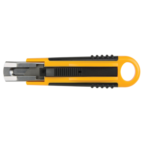 Self-Retracting Knife ATK1000, 18 mm, Carbon Steel, Plastic Handle Superchem Industries