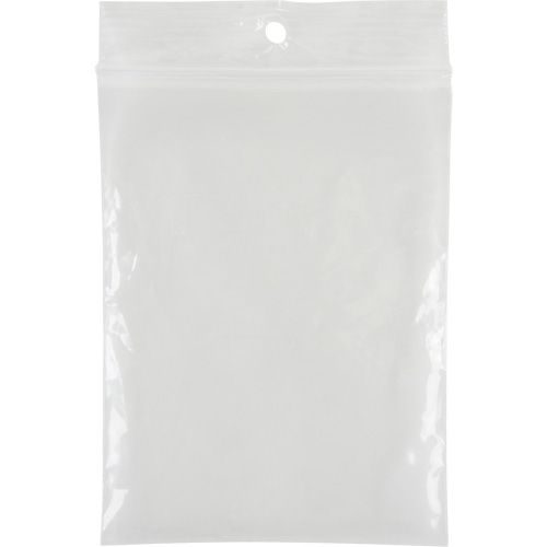 Poly Bags, Reclosable, 4" x 3", 4 mils Superchem Industries