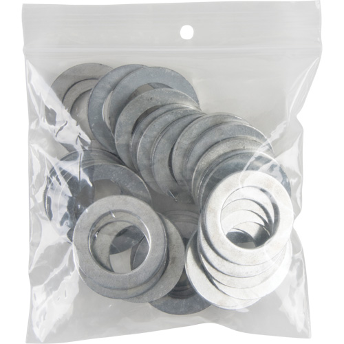 Sacs en poly, Refermable, 4" x 4", 2 mils Superchem Industries