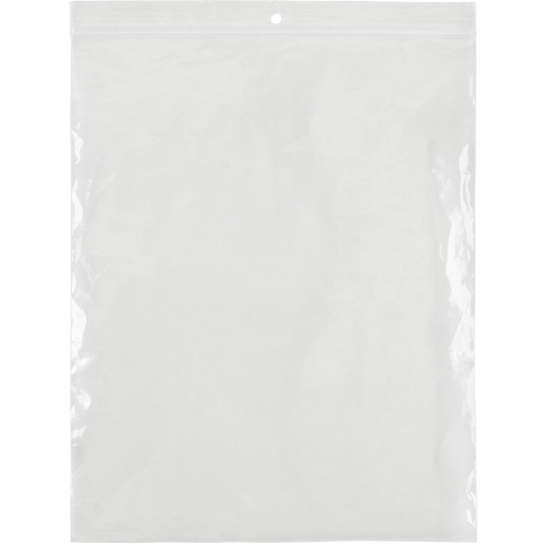Sacs en poly, Refermable, 10" x 8", 4 mils Superchem Industries