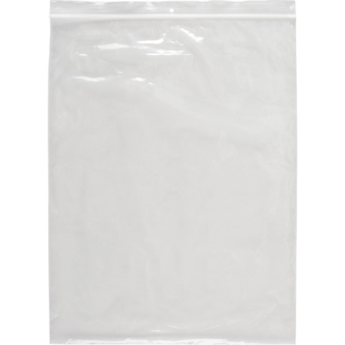 Sacs en poly, Refermable, 13" x 10", 2 mils Superchem Industries