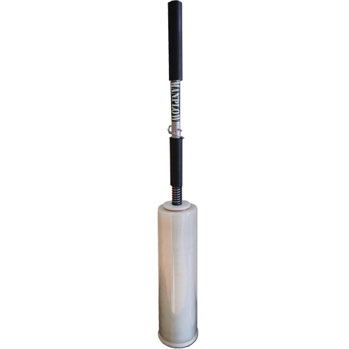 Short Handle Stretch Wrap Dispenser, Fits Rolls 12"-18" Superchem Industries