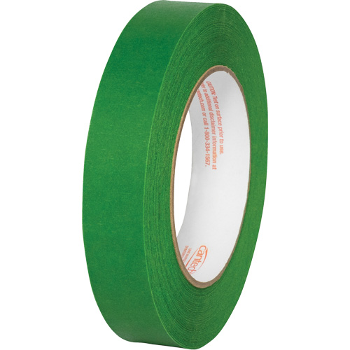 Premium Safe Tack Masking Tape, 24 mm (61/64") x 55 m (180.4'), Green Superchem Industries