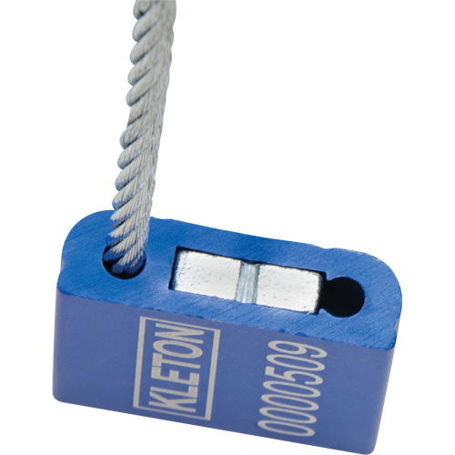 High Security Security Seal, 12", Metal, Cable Seal Superchem Industries