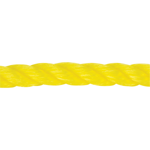 1/2" Braided Yellow Rope, Polypropylene, 335' Superchem Industries