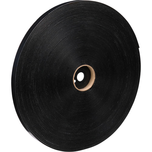 Attache r&eacute;utilisable Dual Lock, Boucle et crochet, 50 vg x 1", Adh&eacute;sif, Noir Superchem Industries