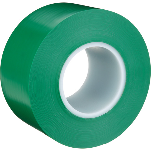 Durable Floor Marking Tape 971, 3" x 108', Vinyl, Green Superchem Industries