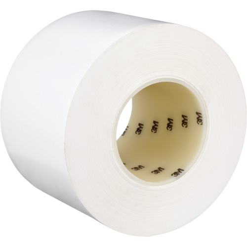 Durable Floor Marking Tape 971, 4" x 108', Vinyl, White Superchem Industries