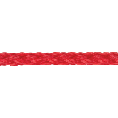 Braided Red Rope, Polypropylene, 500' Superchem Industries