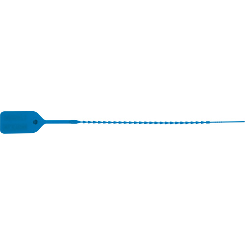 Standard-Duty Security Seal, 9", Plastic, Pull-Through Superchem Industries