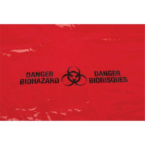 Waste Bags, Bio-Hazard, 38" L x 30" W, 2 mils Superchem Industries
