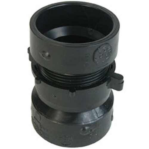 Raccord union, 1-1/2", Plastique, Noeud x noeud Superchem Industries
