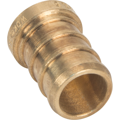 Lead-Free Pipe Plug, Pipe, 1" Dia., Brass Superchem Industries