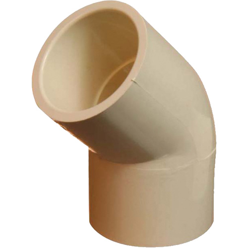 Raccord coude 45° Flowguard Gold, Standard, PVC-C, 1/2" Superchem Industries