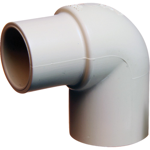 Flowguard Gold &reg; 90° Street Elbow Fitting, Spigot x Hub, CPVC, 1/2" Superchem Industries