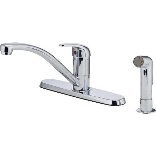 Pfirst Series Kitchen Faucet with Side Sprayer Superchem Industries