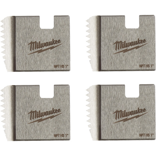 Matrices de tuyauterie portables NPT, Pour tuyau de 1", Alliage/Acier rapide Superchem Industries