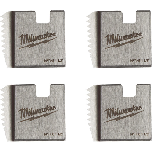 Matrices de tuyauterie portables NPT, Pour tuyau de 1-1/2", Acier rapide Superchem Industries