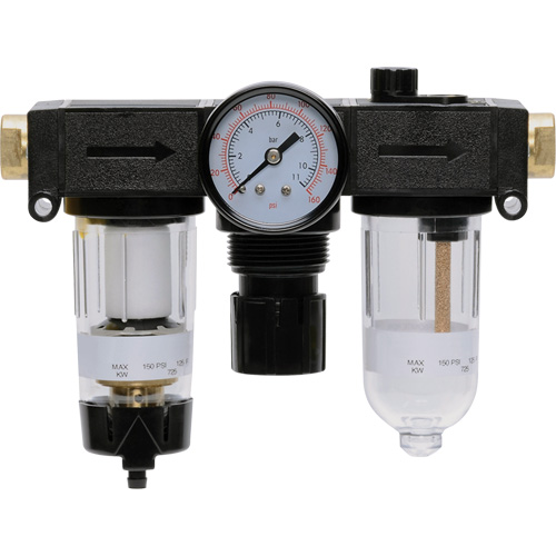 Filtre, d&eacute;tendeur & lubrificateur Modulair 200, 1/4" NPTF Superchem Industries