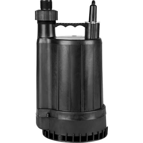 Pompe utilitaire en thermoplastique, 115 V, 2200 gal/h, 1/4 CV Superchem Industries