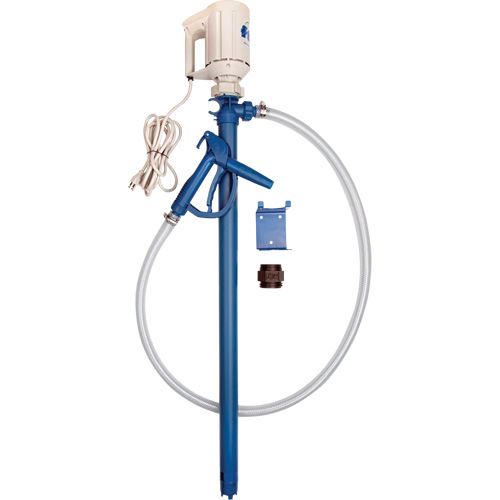 EFP-40 Drum Pump Kit with S1 Motor, Polypropylene/Stainless Steel Superchem Industries