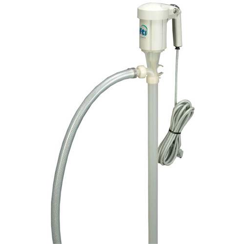 EFV-40 Drum Pump Kit with S1 Motor, Polypropylene/PVDF Superchem Industries