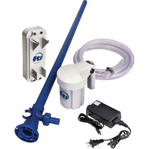 PFP-40 Drum Pump Kit with M3V Motor, Polypropylene/PVDF Superchem Industries