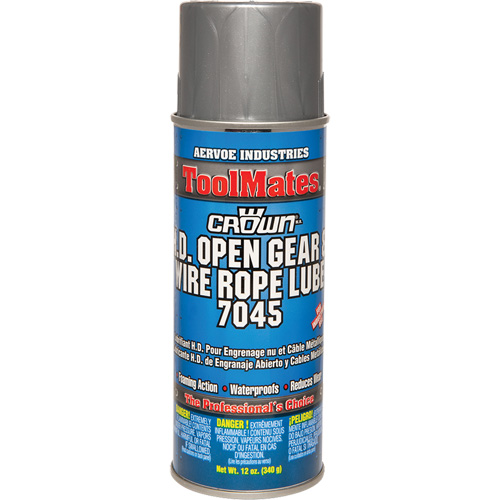 Open Gear & Wire Rope Lubricant, Aerosol Can Superchem Industries
