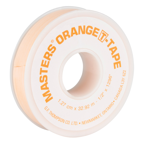 T-Tape, 1296" L x 1/2" W, Orange Superchem Industries