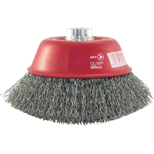 Brosse-boisseau &agrave; fils cr&ecirc;p&eacute;s en acier Superchem Industries