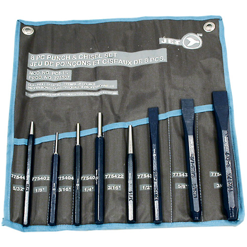 Punch & Chisel Set, 8 Pieces Superchem Industries