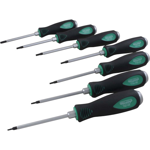 Torx&reg; Screwdriver Set, 7 Pcs. Superchem Industries