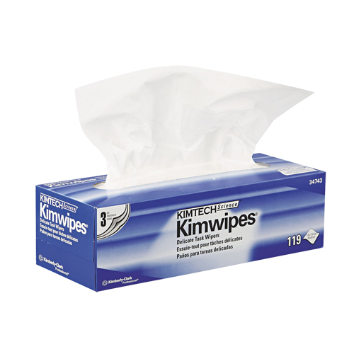 Serviette pour les travaux d&eacute;licats Kimwipes de Kimtech Science, Sp&eacute;cialis&eacute;, 12" lo x 12" la Superchem Industries