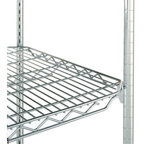 &eacute;lement de rayonnage ajustable Qwikslot, Tiers 4, 48" la x 54" h x 24" p Superchem Industries