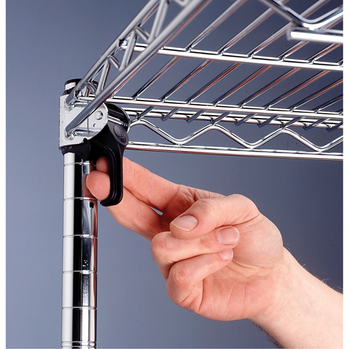 &eacute;tag&egrave;res super ajustables Super Erecta, Ensemble de Ajout, 5 Tablettes, 36" la x 86-5/8" h x 24" p Superchem Industries