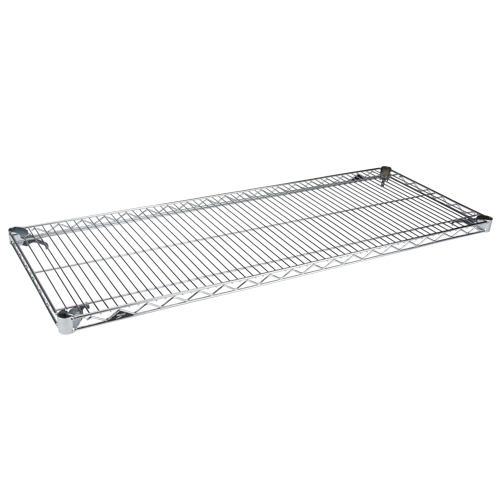 Super Adjustable Super Erecta Shelf&reg; Wire Shelves, 18" W x 18" D, 600 lbs. Capacity Superchem Industries