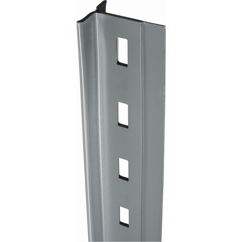 Montant en T pour rayonnage enclenchable Interlok, Acier, Hauteur 124" Superchem Industries