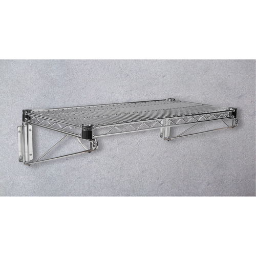 Wire Shelf for Heavy-Duty Chromate Wire Shelving, 30" W x 14" D, 800 lbs. Capacity Superchem Industries