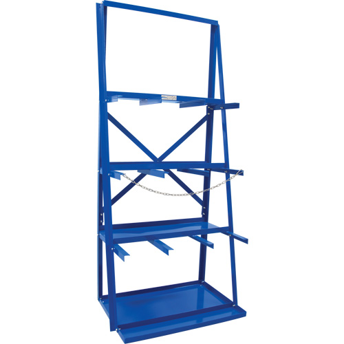 R&acirc;telier de rangement pour barre, Vertical, 3 Niveaux, 36" la x 24" p x 84" h, 3000 lb Cap. Superchem Industries