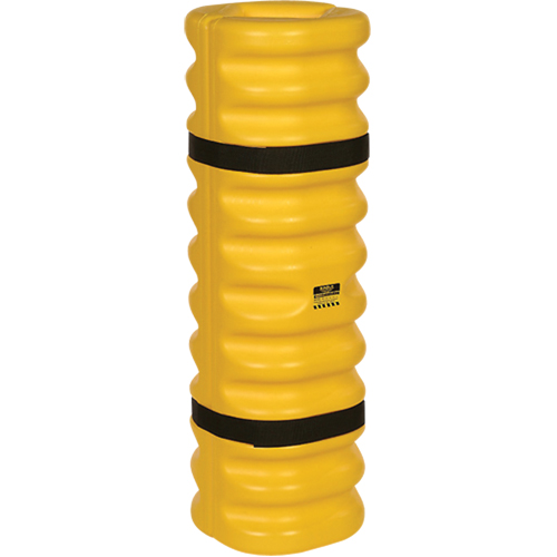 Protecteur de colonne, Ouverture int&eacute;rieure 4" x 6", 13" lo x 13" la x 42" h, Jaune Superchem Industries